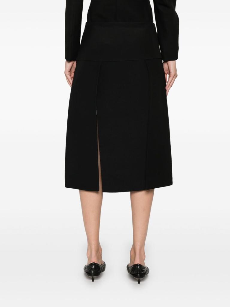スカート Khaite Kidd' Skirt KHAITE Kidd Midi Skirt | Black | FARFETCH