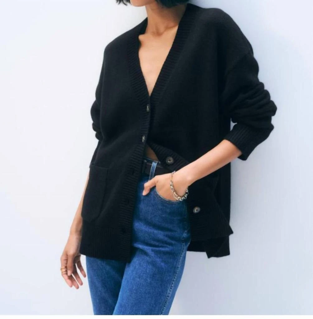 White + Warren White + Warren - Long Cashmere Cardigan - Plus