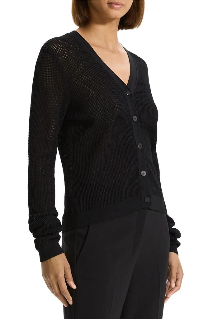 Theory Pointelle Cardigan 3