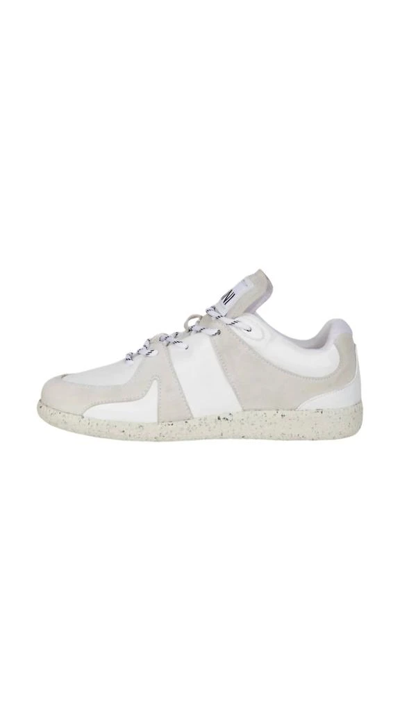 Ganni Retro Sneaker In Egret 1