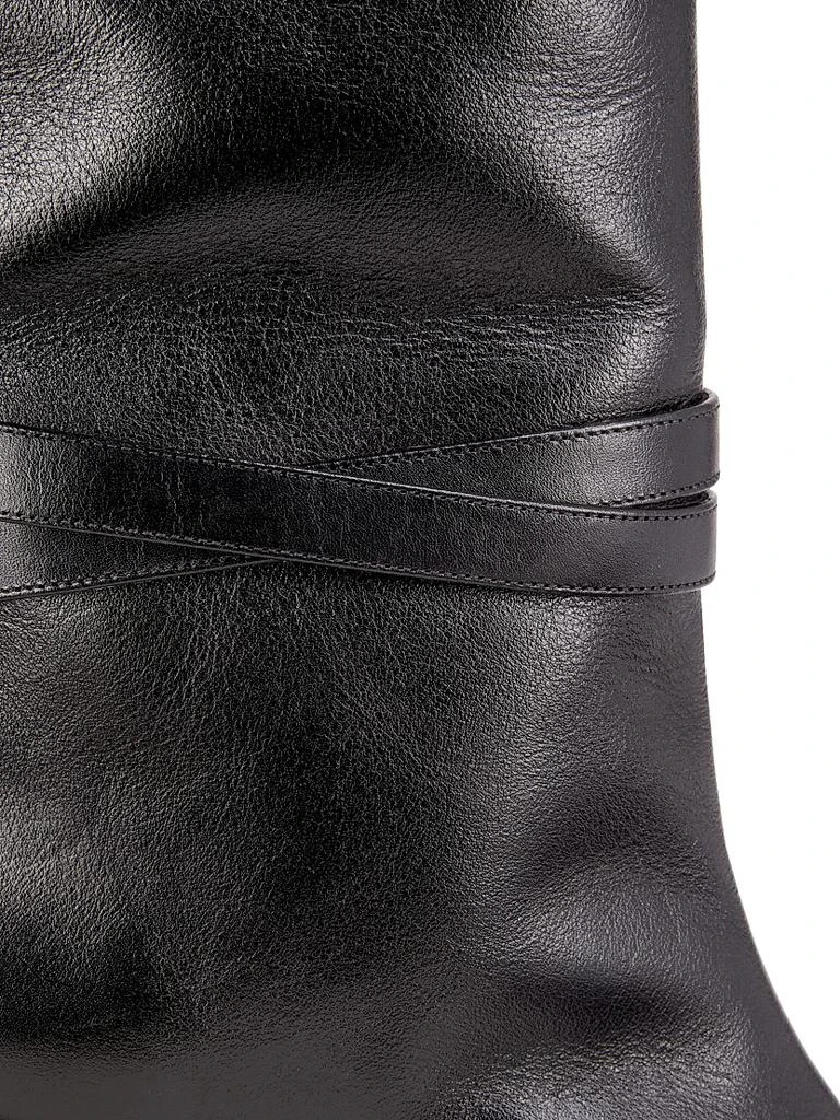 Schutz Maryana 90MM Leather High-Heel Boots 6