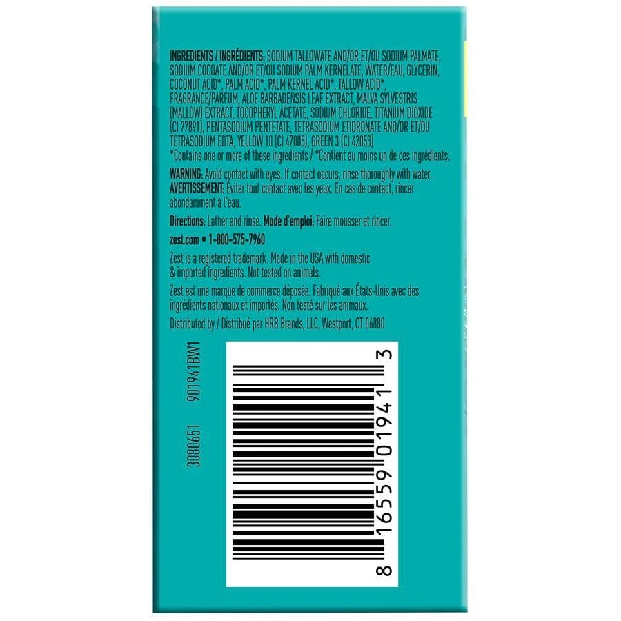 Zest Bar Soap Aqua 3