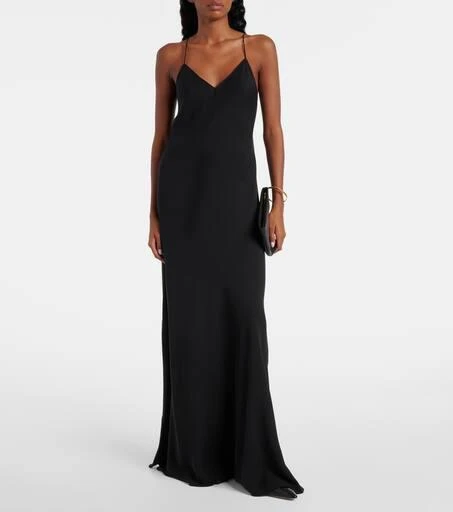 The Row Kolann silk slip dress 2