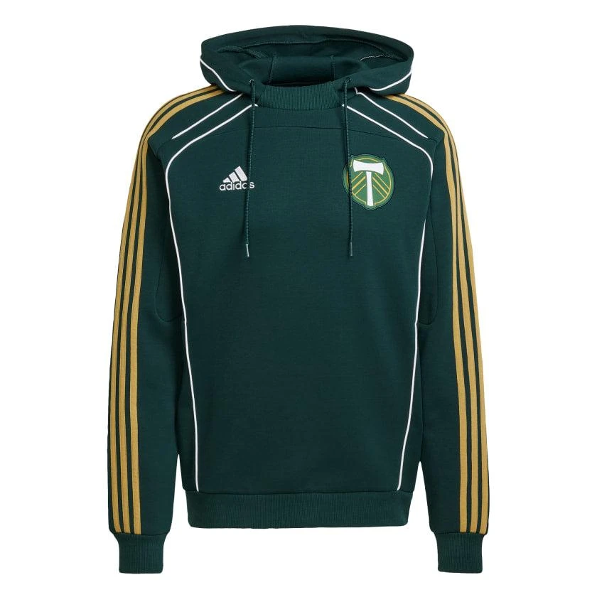 Adidas Men's  Portland Timbers UBP Travel Hoodie 5