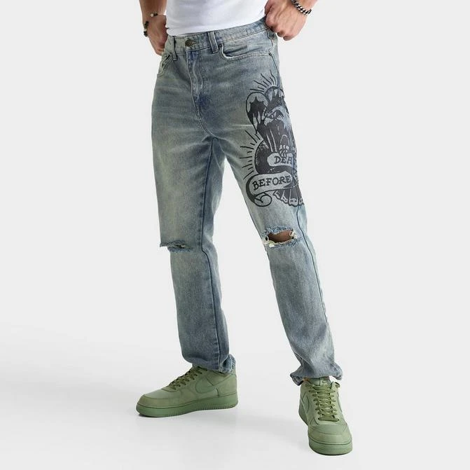 Ed Hardy Men's Ed Hardy Eagle Slim Taper Jeans 1