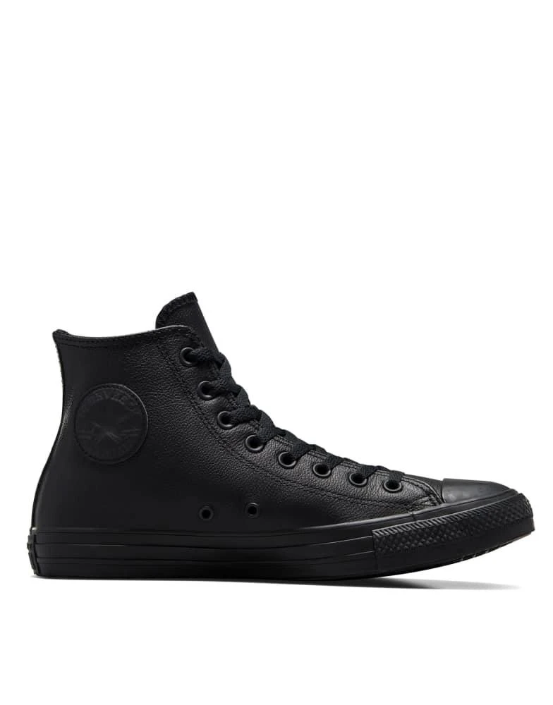 Converse Converse Chuck Taylor All Star Hi leather in black mono 1