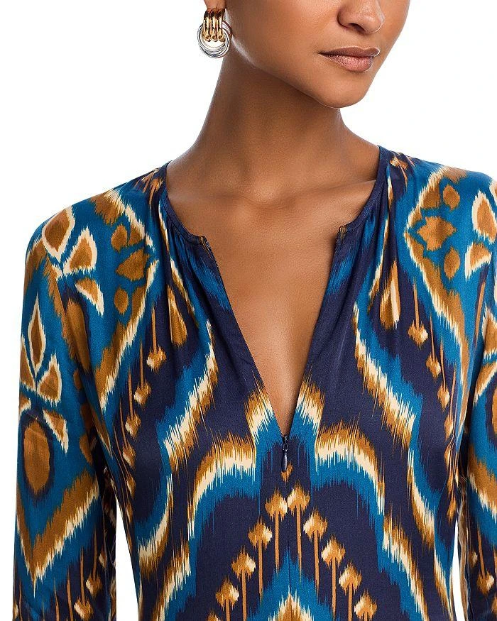 Farm Rio Pineapple Blue Maxi Dress 2