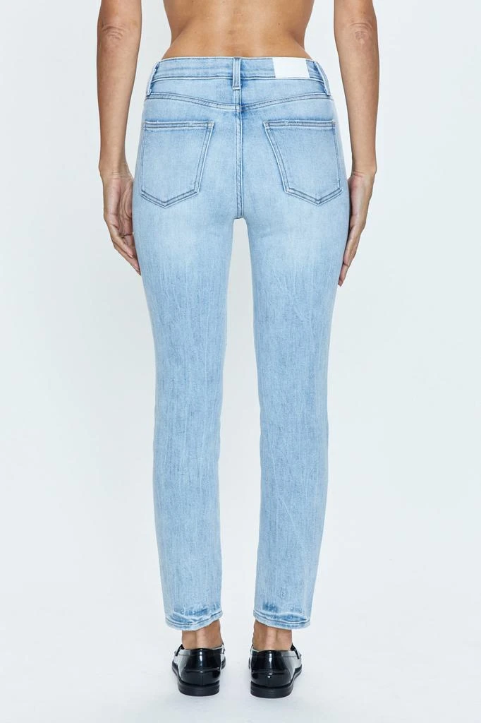 Pistola Denim Madi High Rise Slim - Infinite Distressed 4