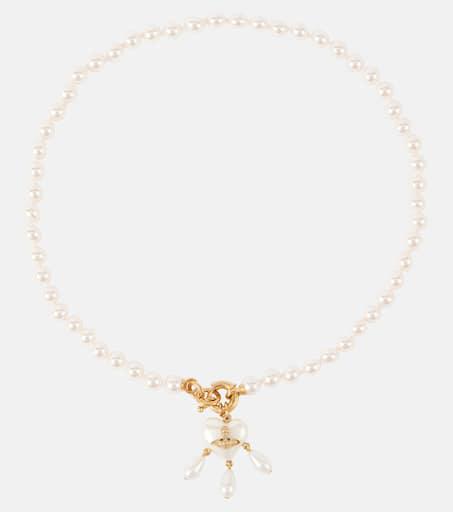 ◆Vivienne Westwood◆AMAYA LARGE PEARL ネックレス Amaya Orb faux pearl necklace in white - Vivienne Westwood