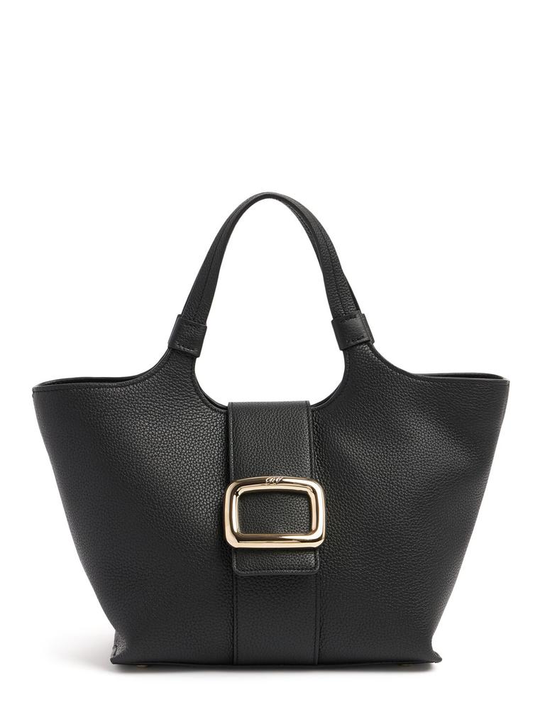 Roger Vivier mini viv' chock tote bag in patent - Tote Bags