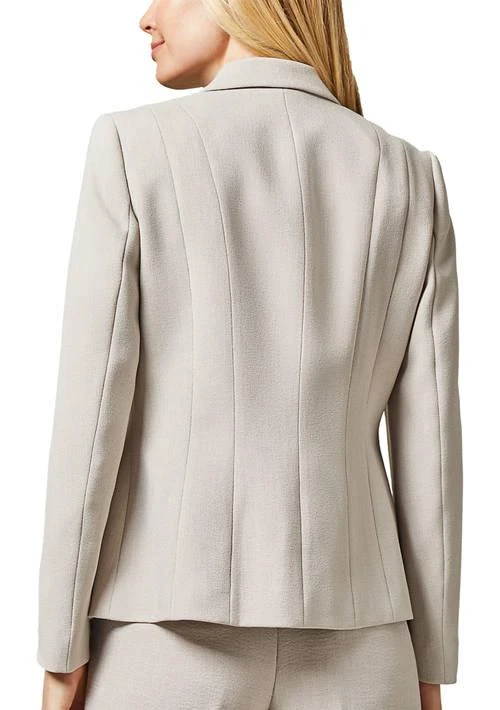 Kasper Petite Notch Collar Seamed Jacket 2