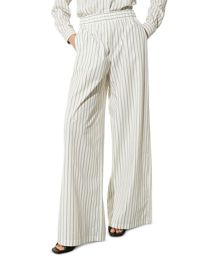 MAX&Co Striped Wide Leg Pants