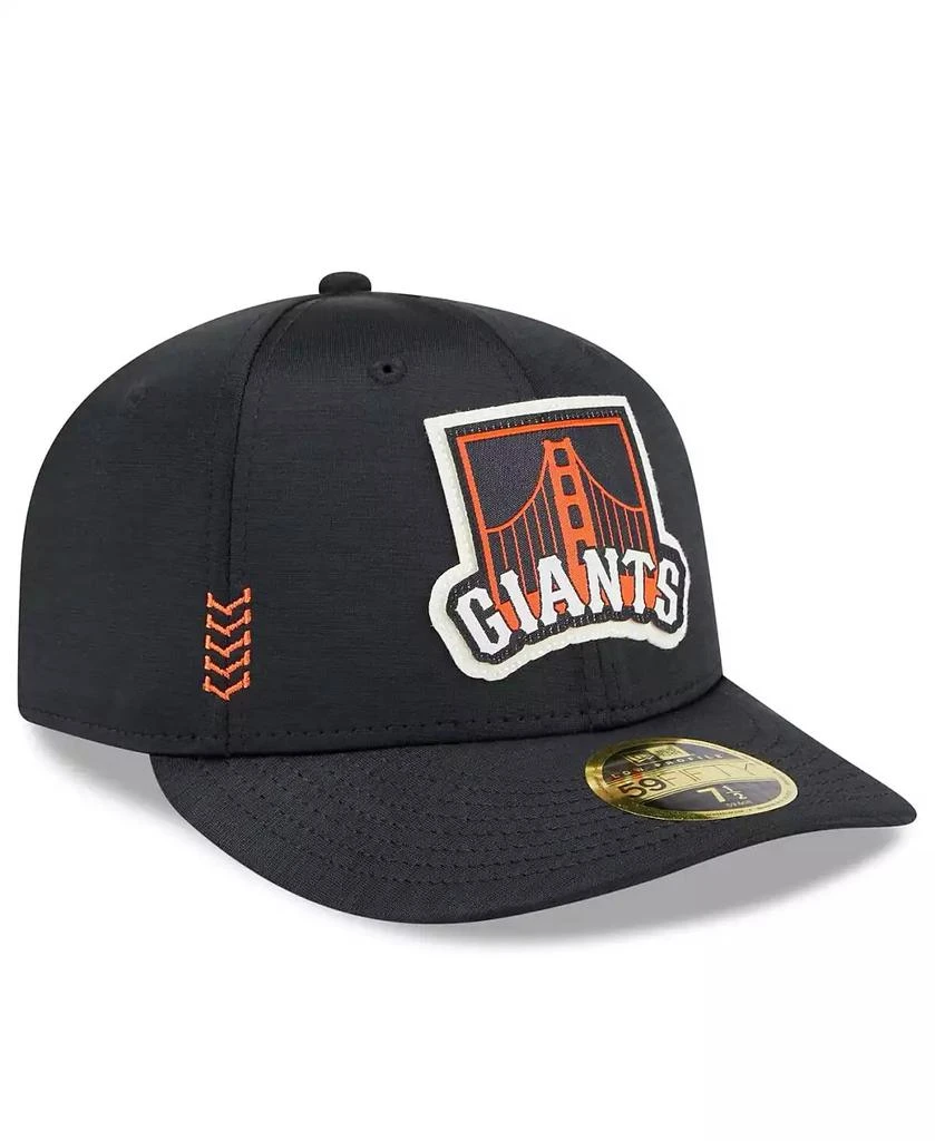 New Era Men
s Black San Francisco Giants 2024 Clubhouse Low Profile 59FIFTY Fitted Hat 4
