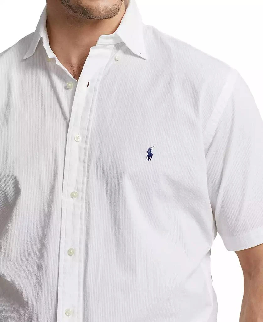 Ralph Lauren Men's Big & Tall Seersucker Shirt 3