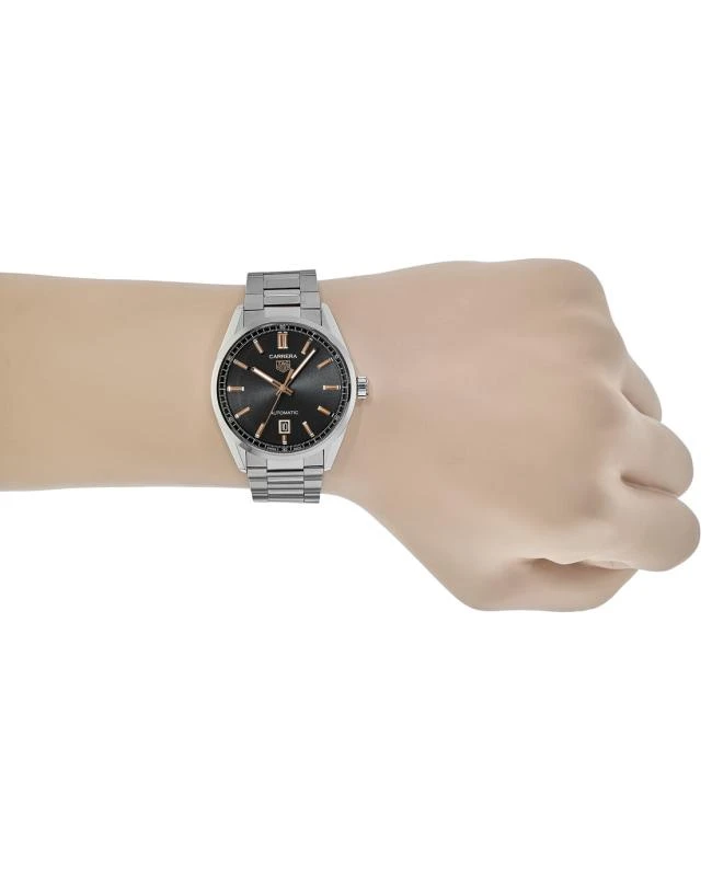 TAG Heuer Tag Heuer Carrera Automatic Black Rose Gold Dial Steel Men's Watch WBN2113.BA0639 4
