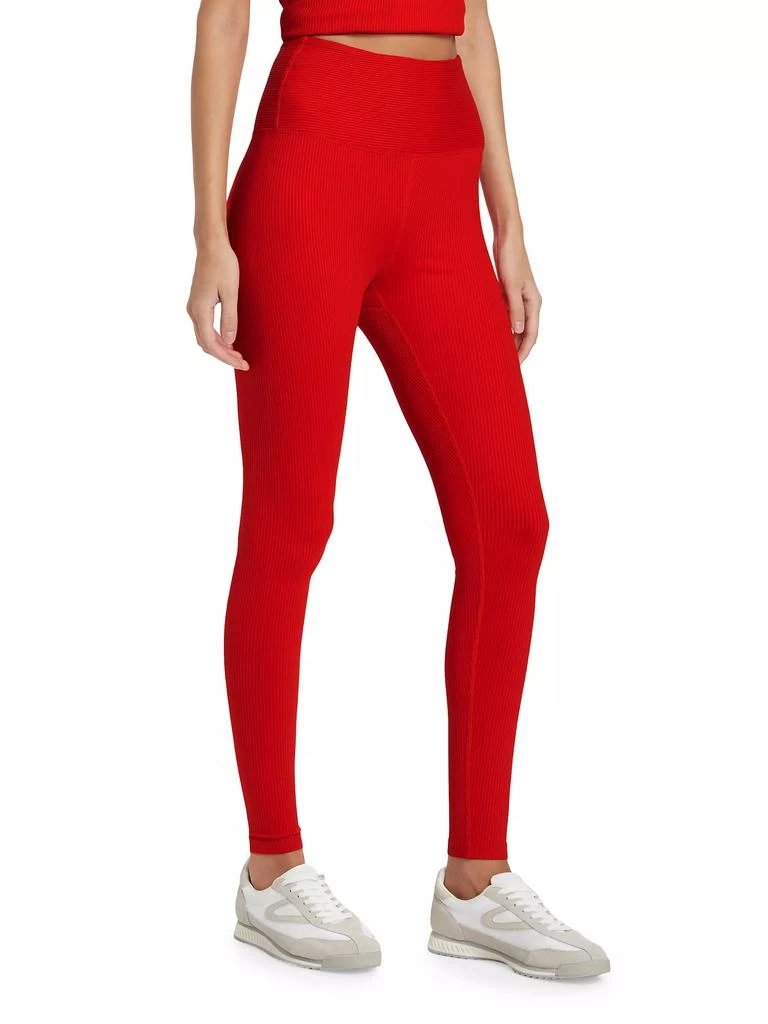 Year Of Ours High-Rise Rib-Knit Leggings 4