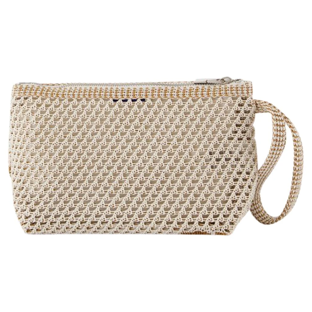 Burberry 658 Pouch -  - Cotton - White 3