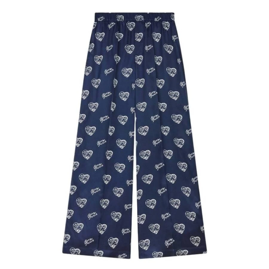 Kenzo Jungle Heart Printed Pajama Pants