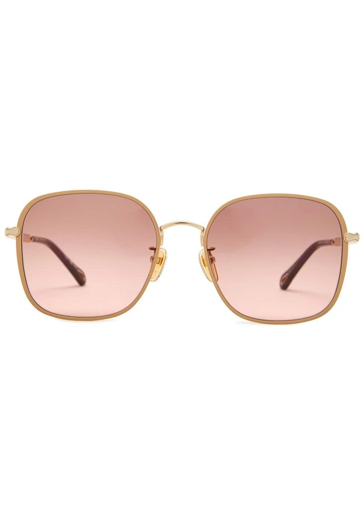 Chloé Oversized square-frame sunglasses 2