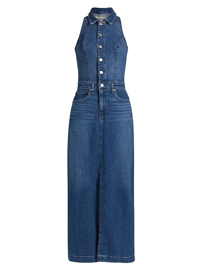 Shop Denim Halter Maxi Dress on Sale at BeyondStyle  Get 70% Off Denim  Halter Maxi Dress with Limited-Time Flash Deals, Exclusive Discounts, and  Special Offers. Enjoy Unbeatable Savings on Denim Halter