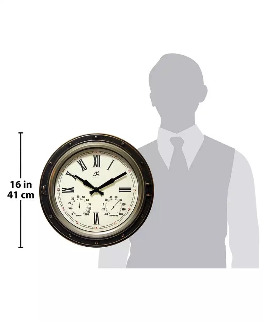 Infinity Instruments Round Wall Clock 4