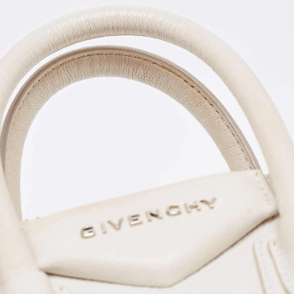Givenchy Givenchy Off White Leather Mini Antigona Satchel 9