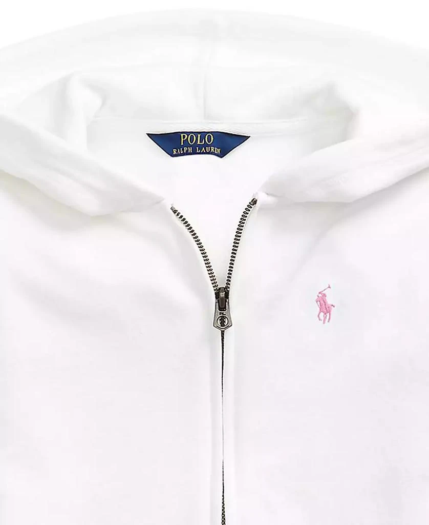 Ralph Lauren Girls 2T-6X Fleece Full-Zip Hoodie 4