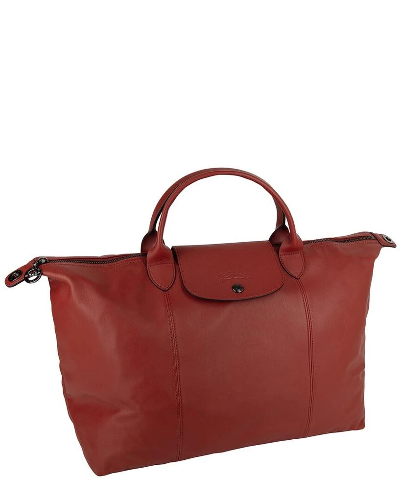 Longchamp Le Pliage Cuir Leather Top Handle Bag 2