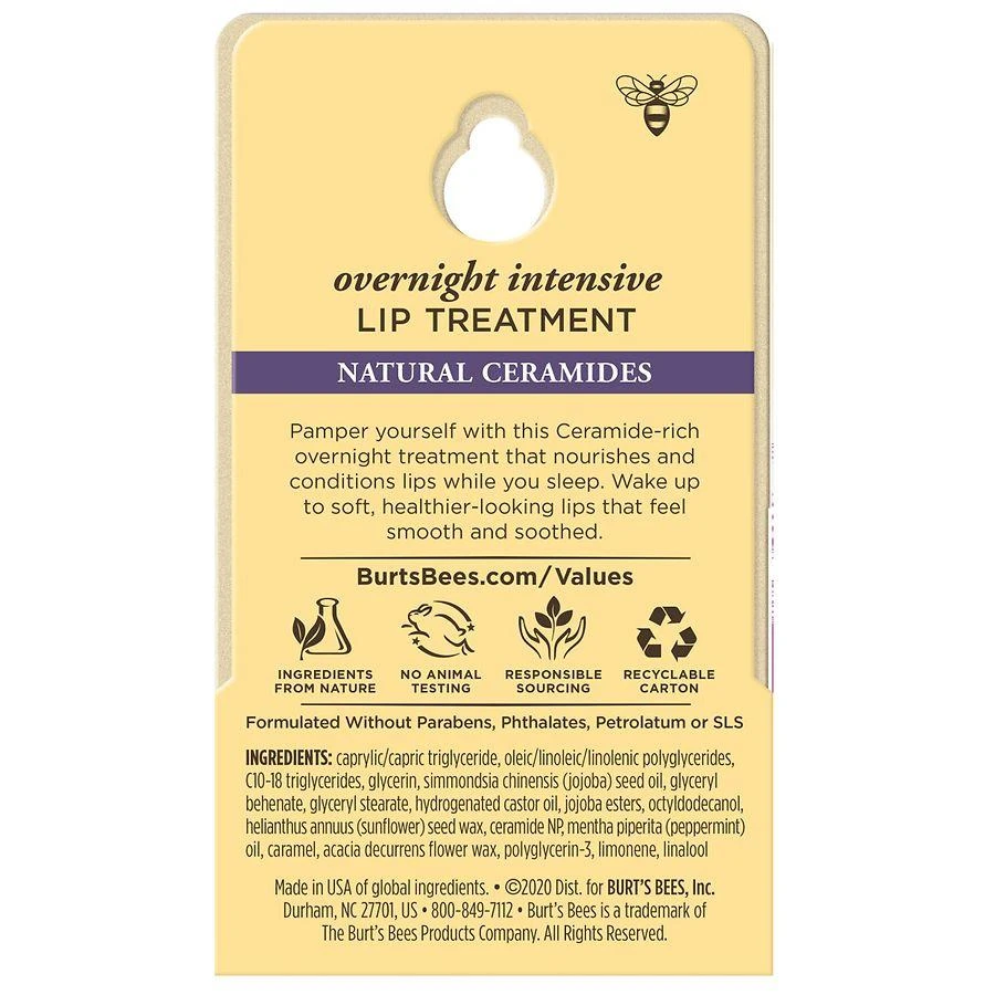 Burt's Bees Overnight Lip Treatment for Dry Lips 4