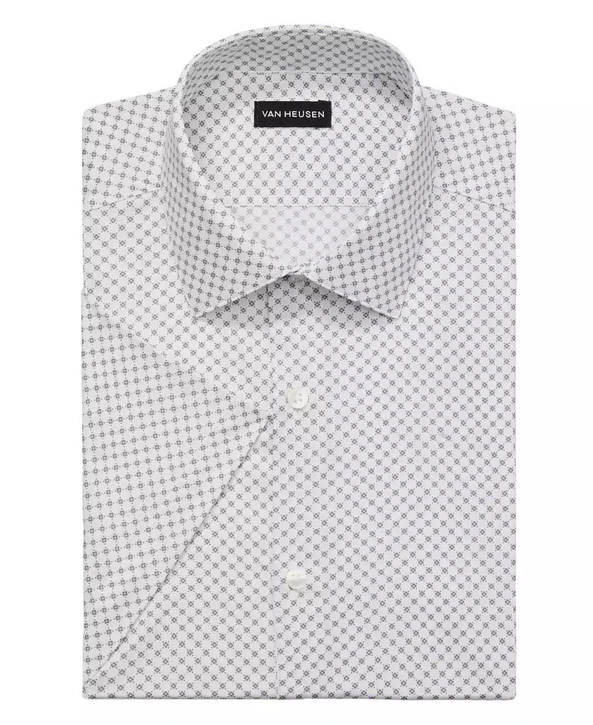 Van Heusen Men's Slim-Fit Flex Collar Short-Sleeve Dress Shirt 3