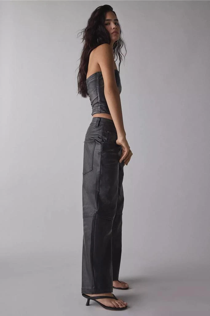 Jaded London Jaded London Ash Faux Leather Colossus Trouser 4