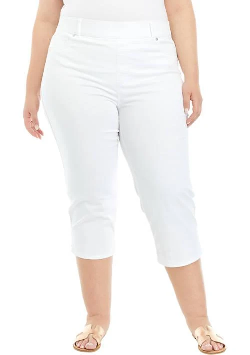 Gloria Vanderbilt Vanderbilt Plus Size Shape Effect Capri Pants 1