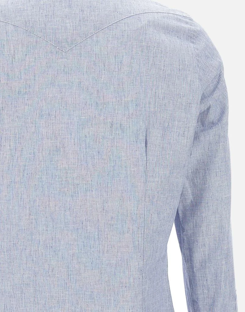 ELEVENTY Cotton and linen shirt 3
