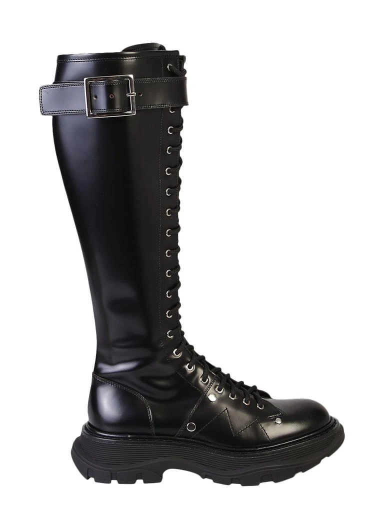 Alexander McQueen Alexander McQueen Tread Knee-High Boots 1