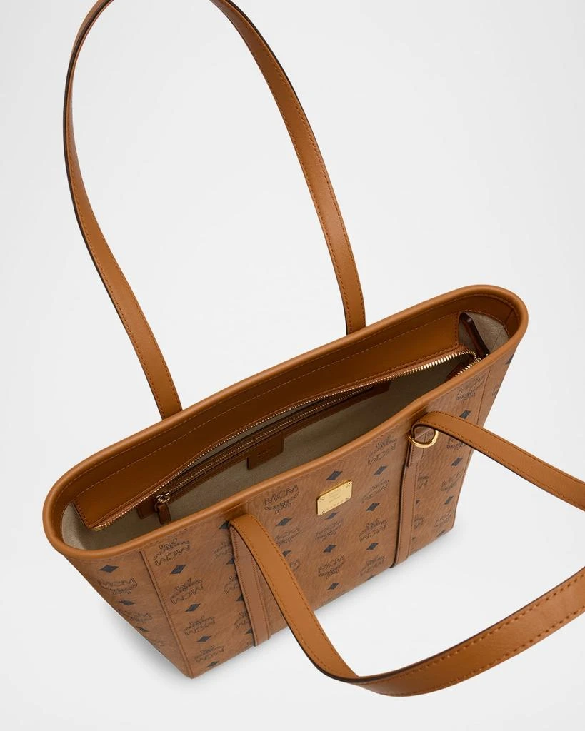 MCM Toni Small Visetos Shopper Tote Bag 4
