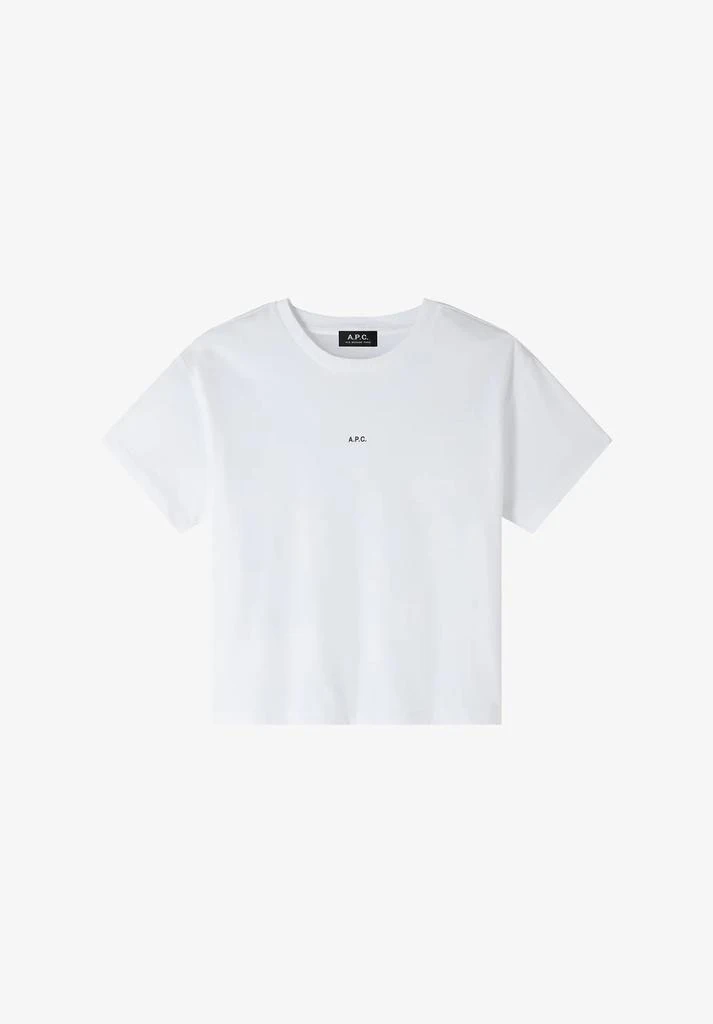 A.P.C. Boxy Micro Logo T-shirt 2