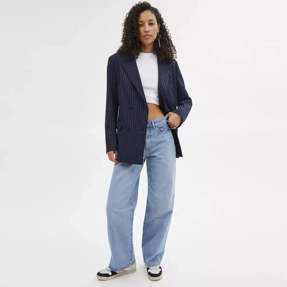 Coach Double Breasted Blazer 3