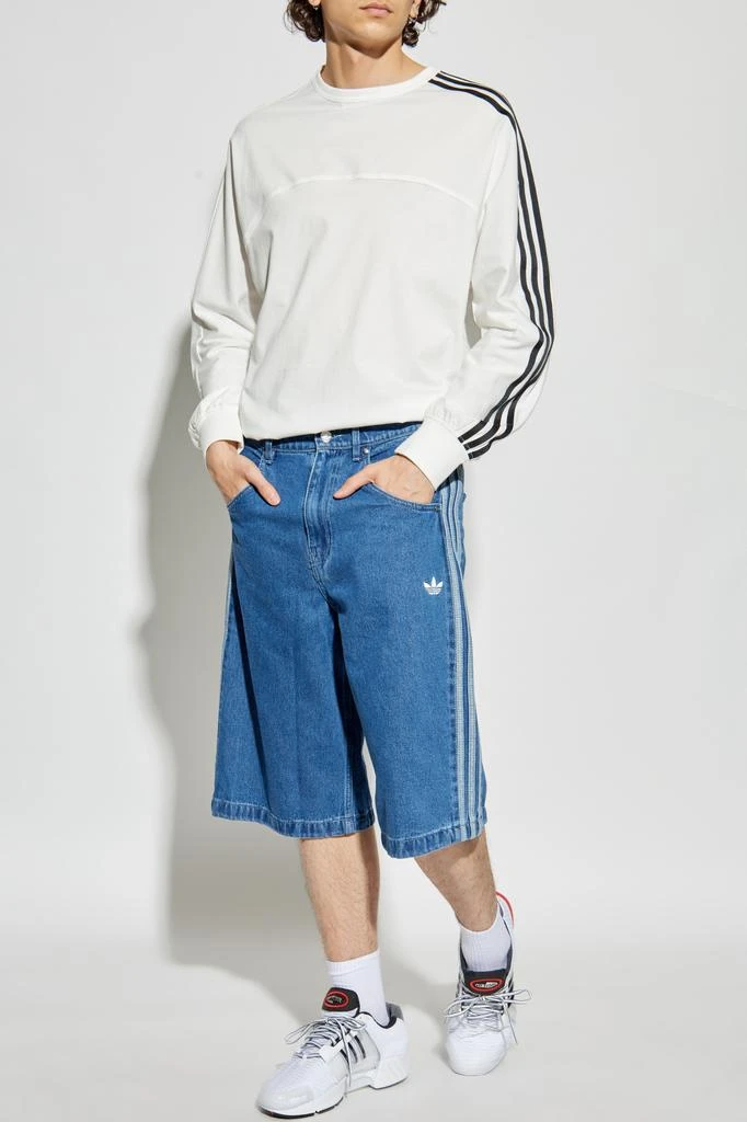 Adidas Denim shorts 2