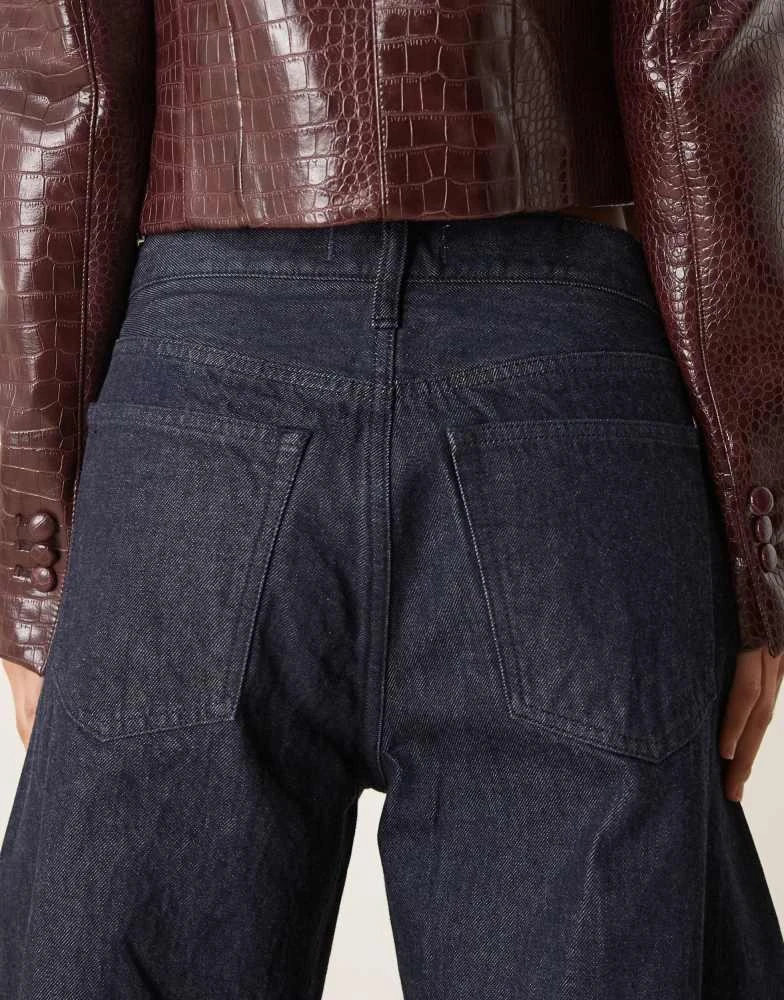 Abercrombie & Fitch Abercrombie & Fitch bubble baggy jean in indigo 4