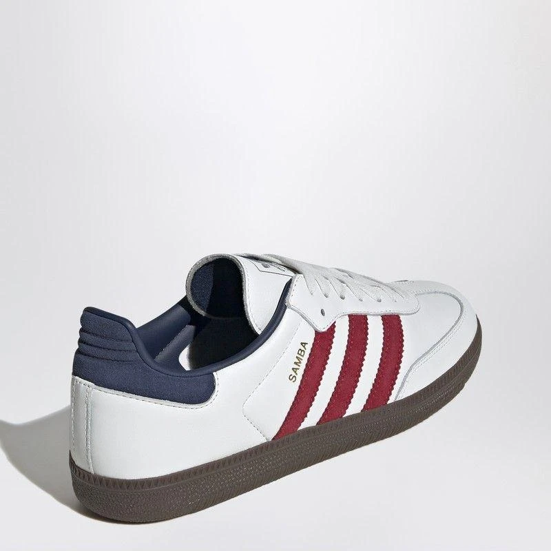 Adidas SAMBA OG WHITE/RED/BLUE SNEAKER 4