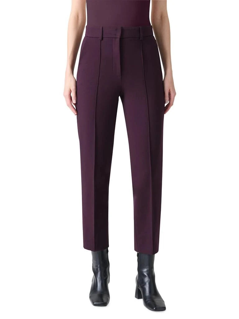 Akris Ferry Jersey Pintucked Pants 3