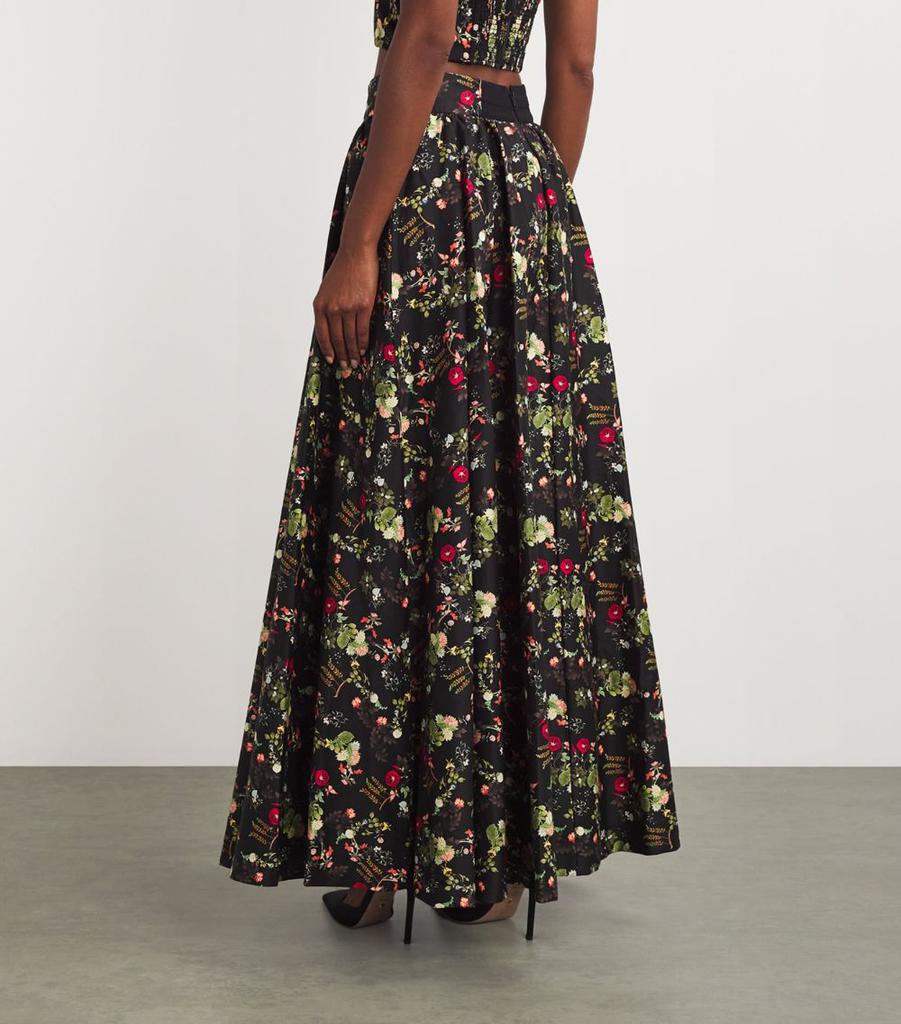 【Alice+Olivia】花柄 Nilda レース ボリューム マキシスカート Alice + Olivia Floral Nilda Maxi Skirt - Dresses & Skirts
