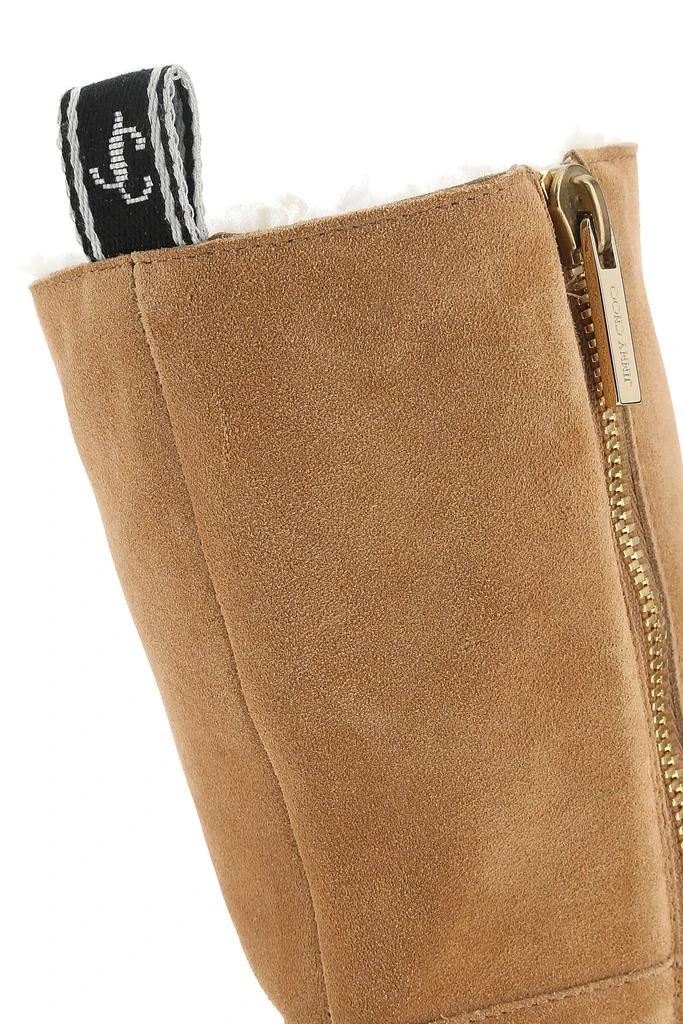 Jimmy Choo Camel suede Bayu ankle boots 3