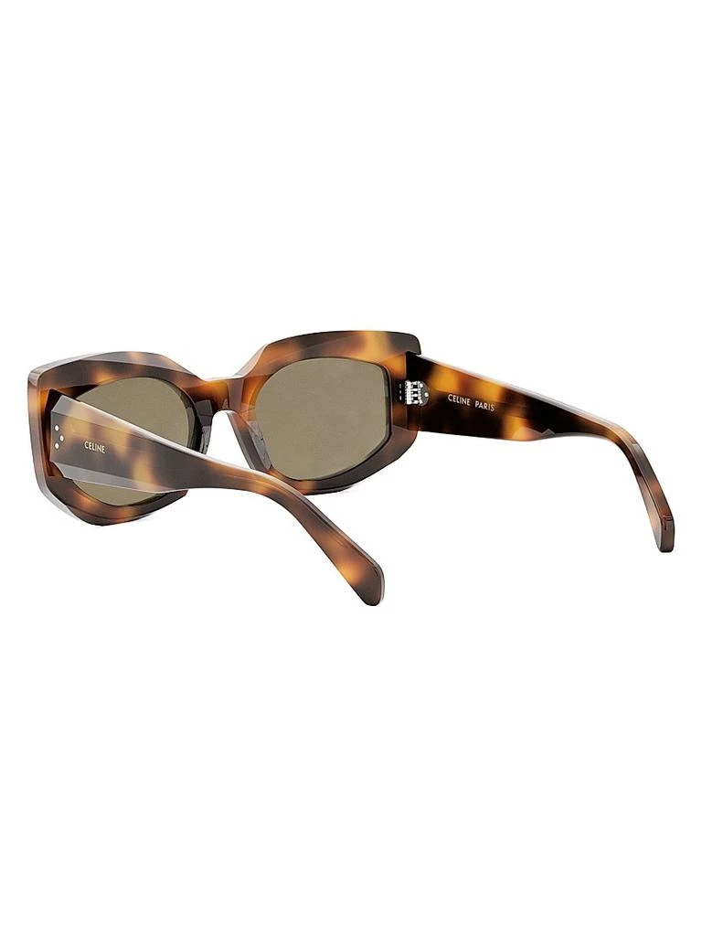 Celine Bold Three Dots 54MM Butterfly Sunglasses 4