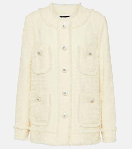 【関税＆送料込み】Dolce & Gabbana Wool Blend Tweed Jacket Dolce&Gabbana Wool-Blend Tweed Jacket | Saks Fifth Avenue