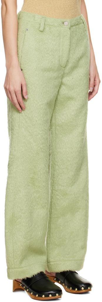 TheOpen Product Green Shag Trousers