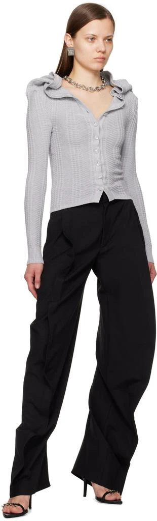 Y/Project Black Banana Trousers 4