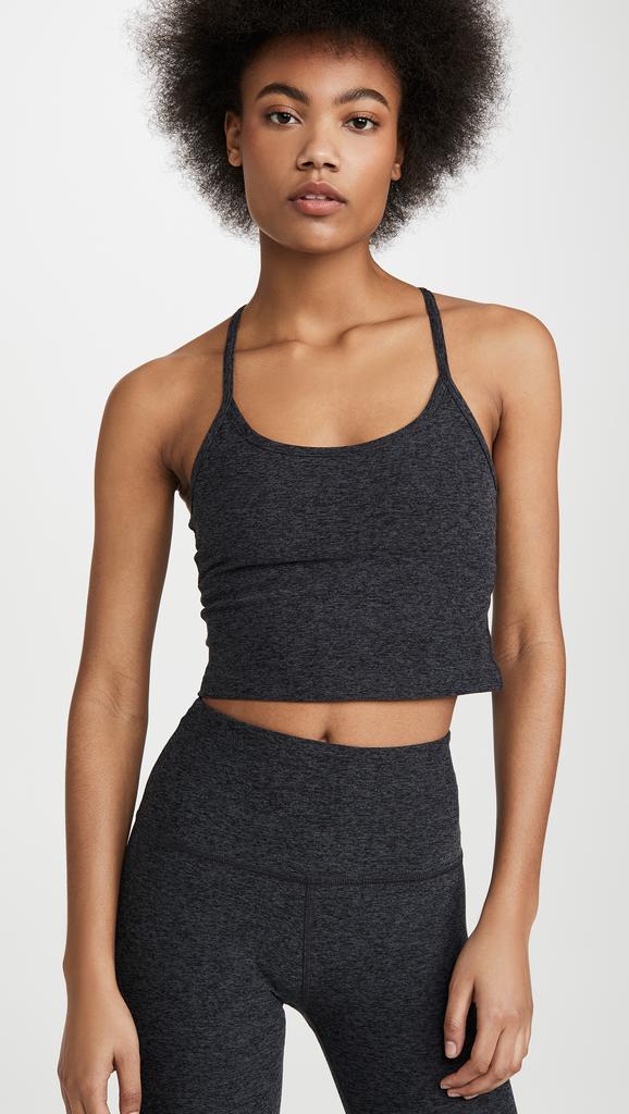Beyond yoga Spacedye Slim Racerback Cropped Tank