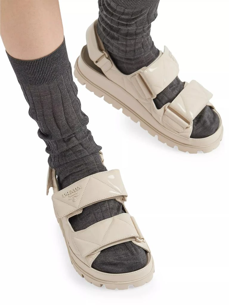 Prada Patent Leather Sandals 2