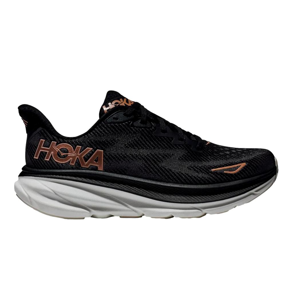 Hoka One One Clifton 9 Black / Rose Gold  1127896-BRGL Women's